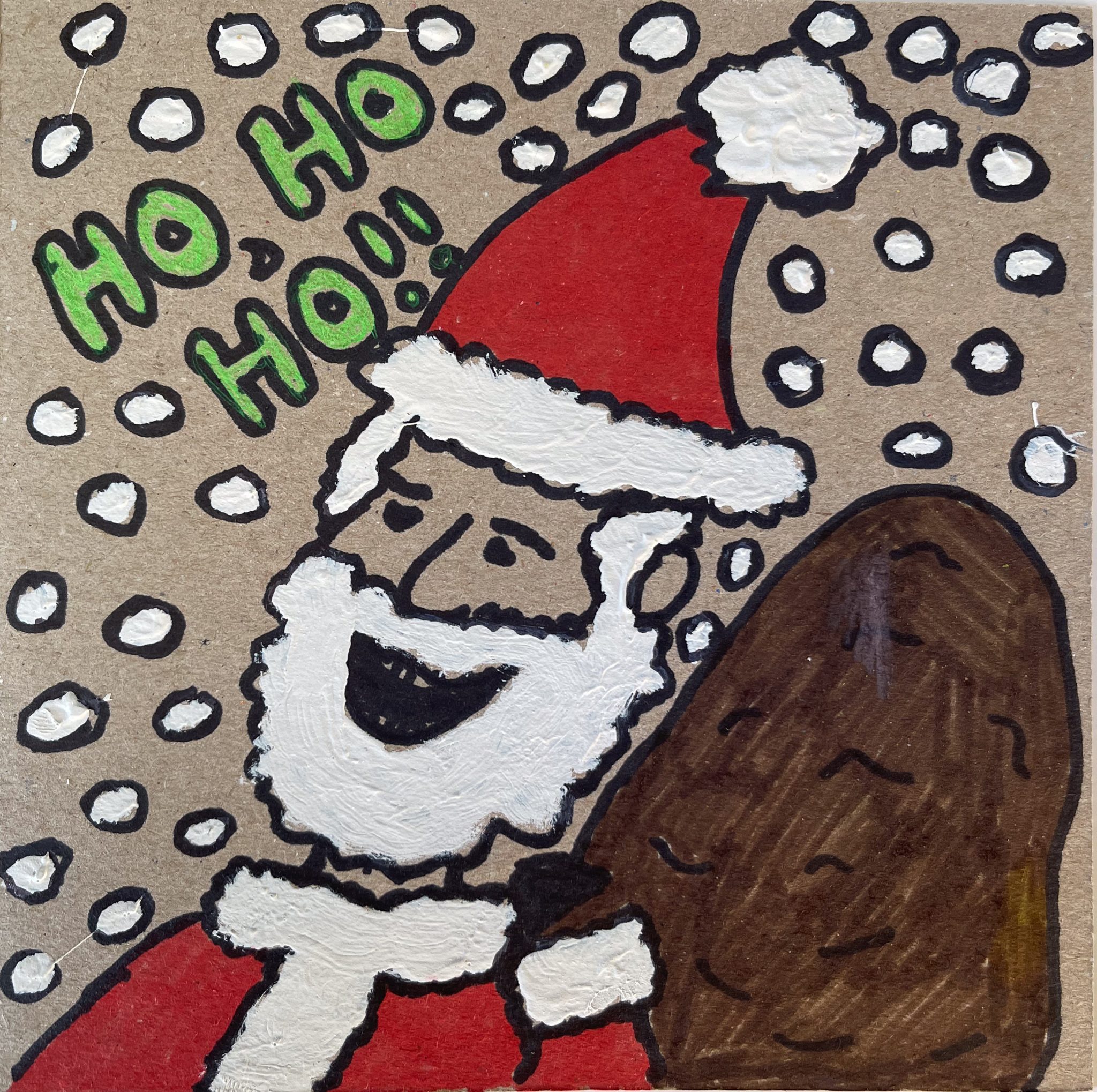 Father Christmas Card Design